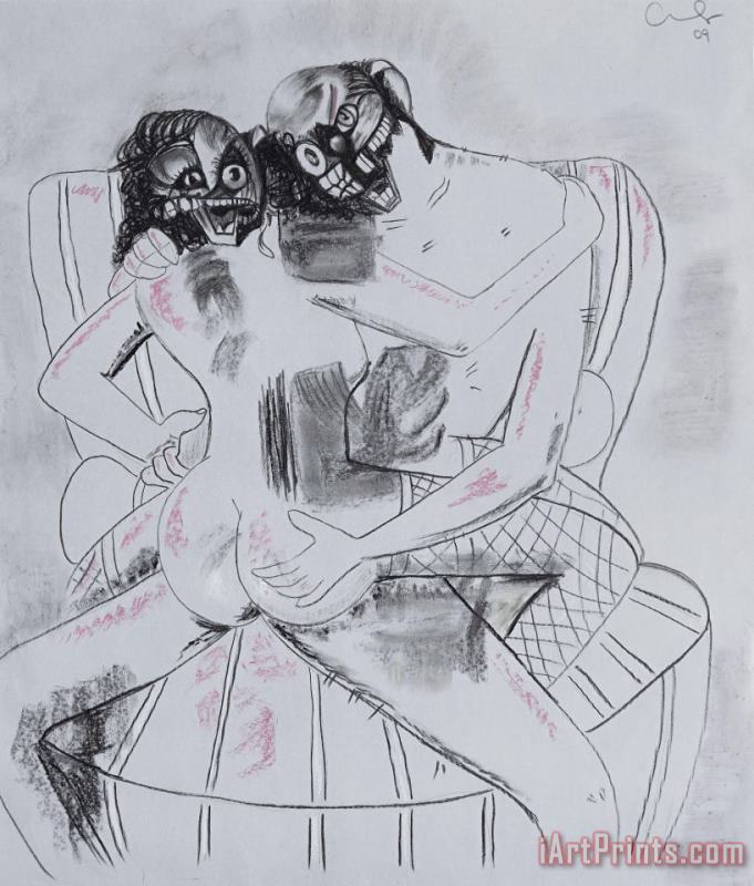 George Condo Untitled, 2009 Art Painting