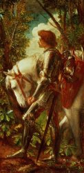 George Frederic Watts Sir Galahad painting