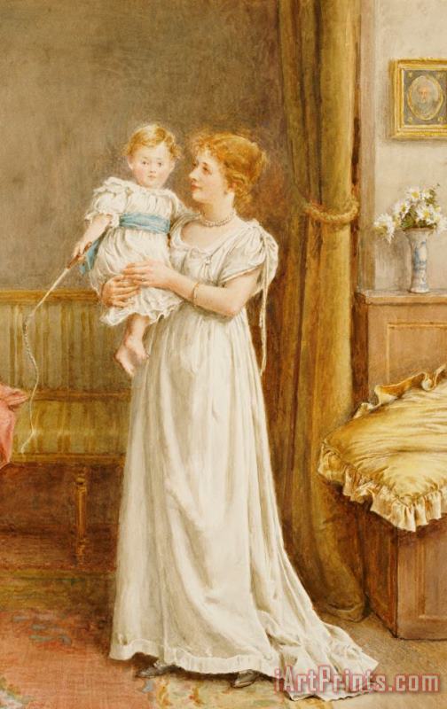George Goodwin Kilburne The Master Of The House Art Painting