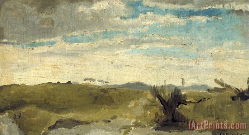George Hendrik Breitner View in The Dunes Near Dekkersduin, The Hague Art Painting