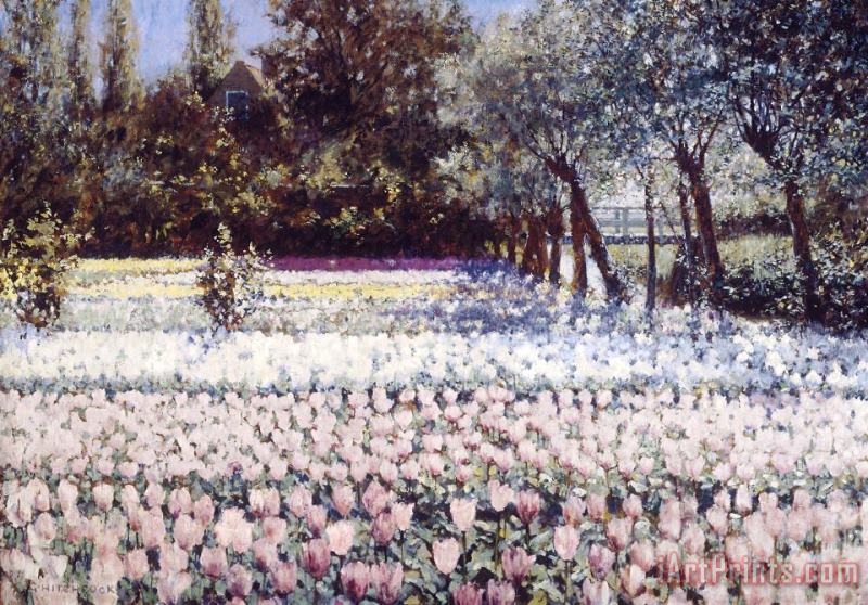Early Spring in Holland painting - George Hitchcock Early Spring in Holland Art Print