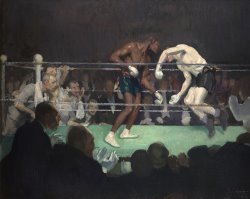 Sports Art for sale - Boxing Match by George Luks