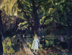 George Wesley Bellows Gramercy Park painting