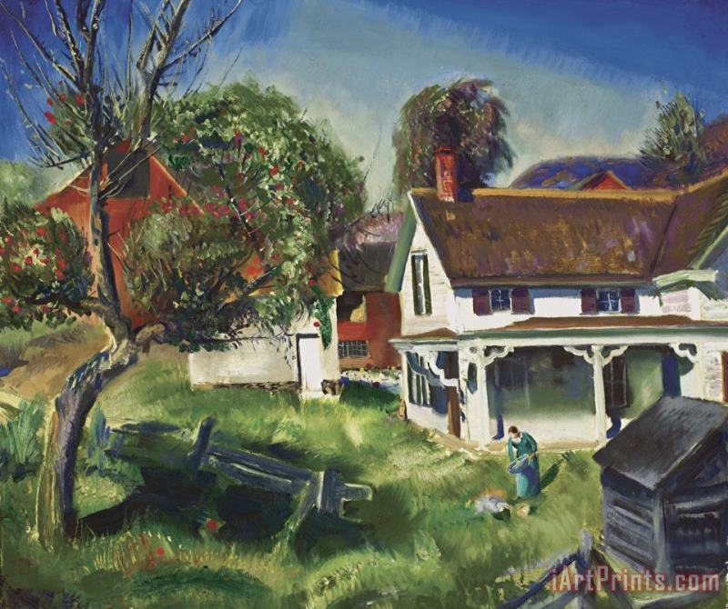 George Wesley Bellows Jim Twadell's Place Art Print