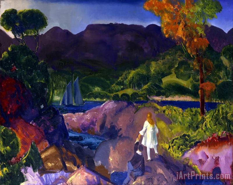George Wesley Bellows Romance of Autumn Art Painting