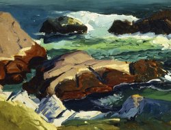 George Wesley Bellows Sun Glow painting