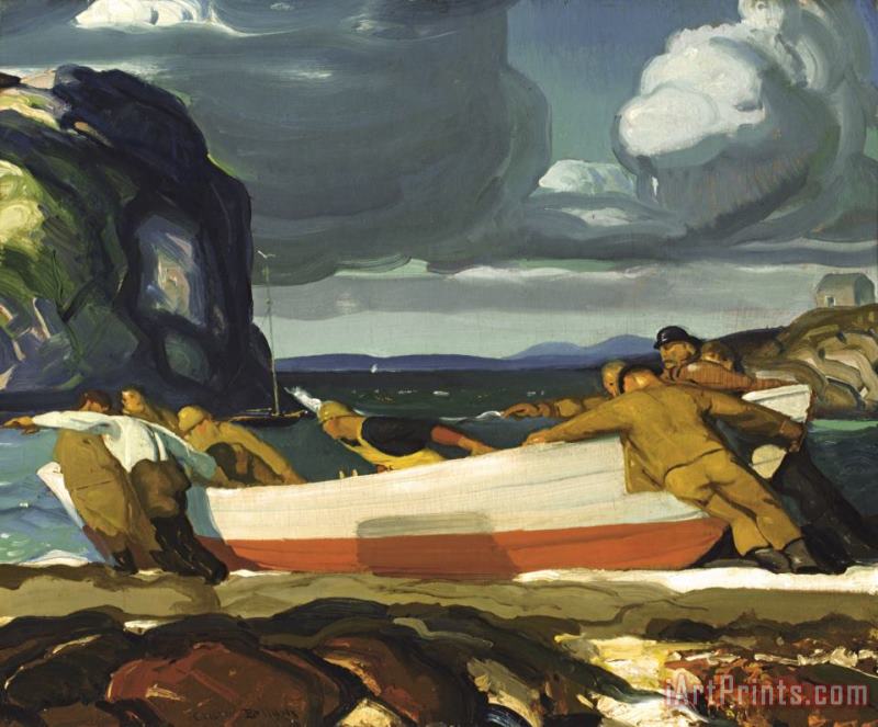 George Wesley Bellows The Big Dory Art Painting