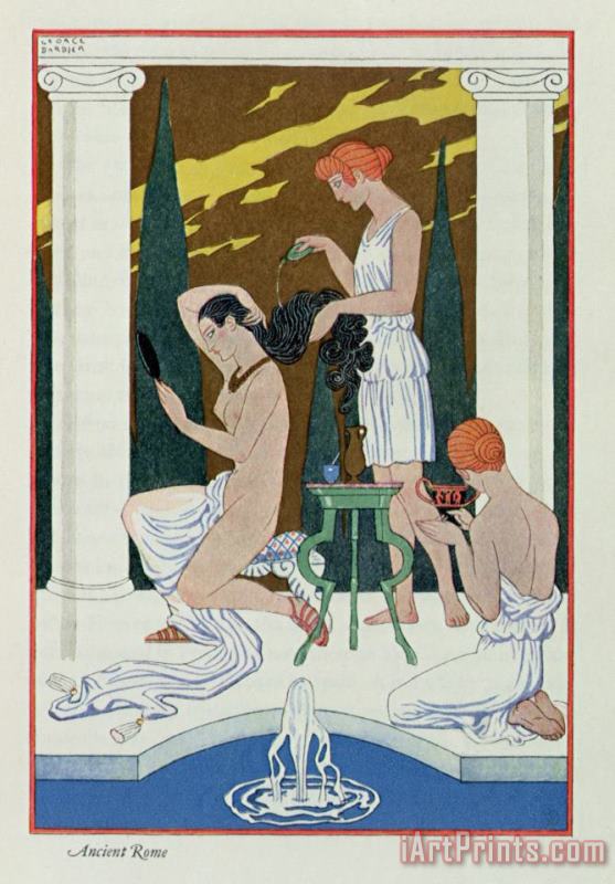 Georges Barbier Ancient Rome Art Painting