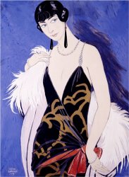 Georges Barbier Beauty in Blue