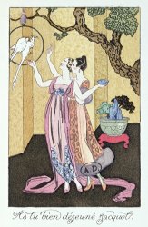 Georges Barbier Have You Had A Good Dinner Jacquot?