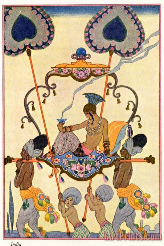 Georges Barbier India Art Painting