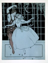 Georges Barbier Spectre De La Rose painting