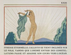Georges Barbier Woman Dancing painting