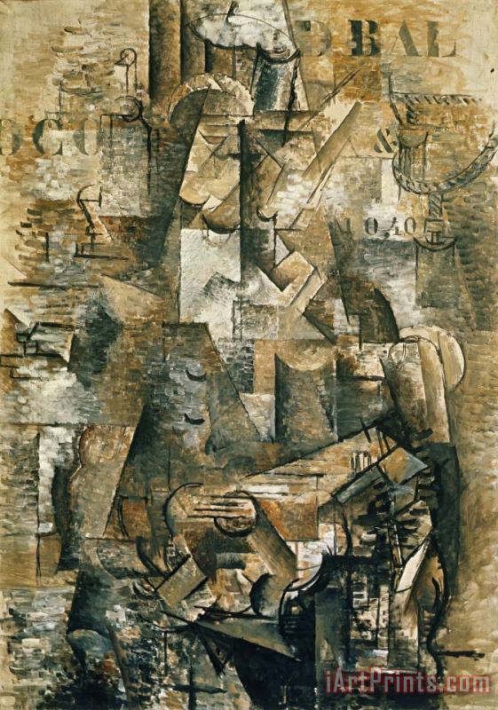 Georges Braque The Portuguese, 1911 Art Painting