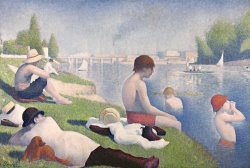 Georges Pierre Seurat Bathers at Asnieres