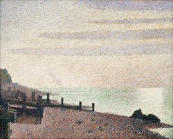 Georges Seurat Evening, Honfleur
