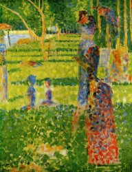 Georges Seurat The Couple 1884