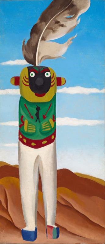 A Man From The Desert, 1941 painting - Georgia O'keeffe A Man From The Desert, 1941 Art Print