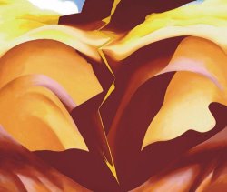 Georgia O'keeffe Black Place Iv