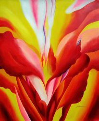 Georgia O'keeffe Flowers of Fire