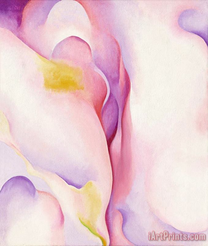 From Pink Shell, 1931 painting - Georgia O'keeffe From Pink Shell, 1931 Art Print