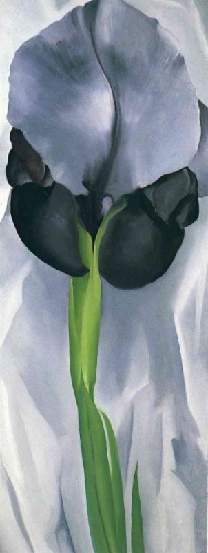 Georgia O'keeffe Iris 7 Art Painting