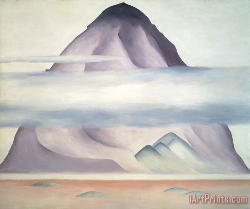 Georgia O'keeffe Misti a Memory, 1957 Art Painting