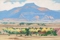 Georgia O'keeffe Pedernal