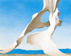 Georgia O'keeffe Pelvis with Distance, 1943