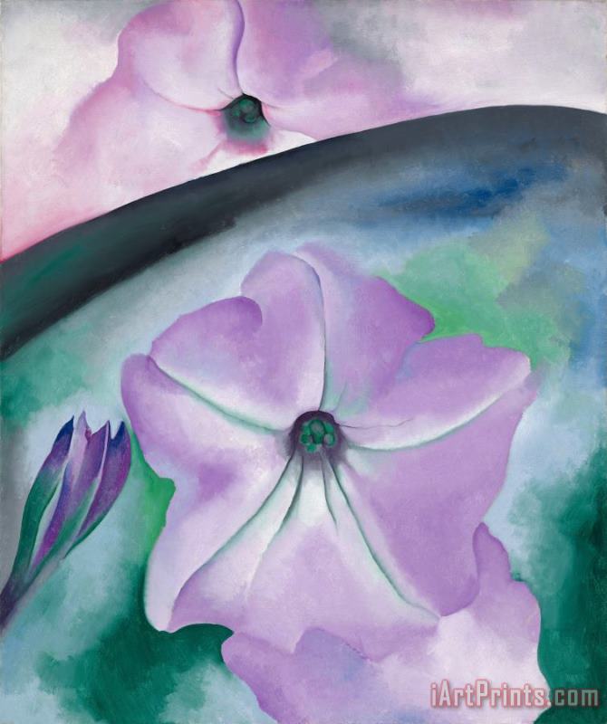 Georgia O'keeffe Petunia No. 2, 1924 Art Painting