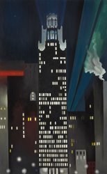 Georgia O'Keeffe Radiator Building–night, New York