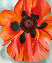 Georgia O'keeffe Red Poppy, 1928