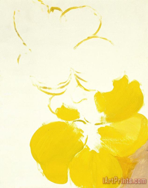 Georgia O'keeffe Untitled (yellow Flower), 1930s Art Print