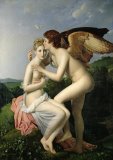 Psyche Receiving the First Kiss of Cupid