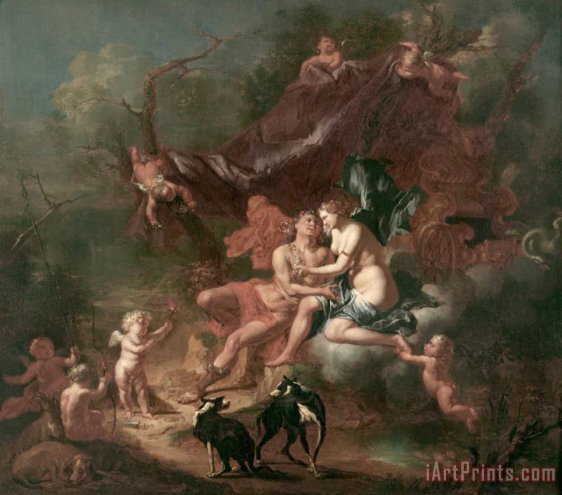 Gerard de Lairesse Luna And Endymion Art Painting