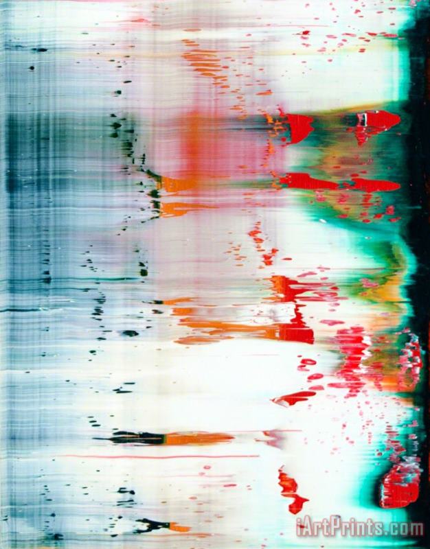 2 Fuji, 1996 painting - Gerhard Richter 2 Fuji, 1996 Art Print