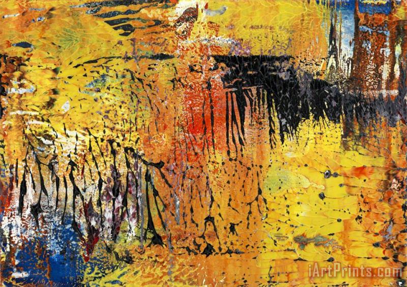 Gerhard Richter Ohne Titel (17.4.89), 1989 Art Painting