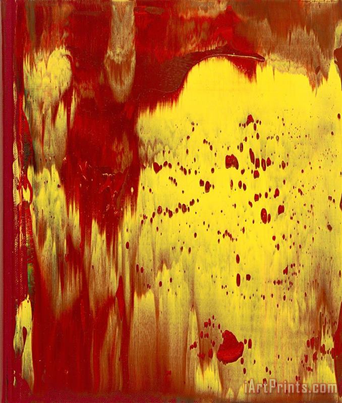 Gerhard Richter War Cut Ii, 2004 Art Print