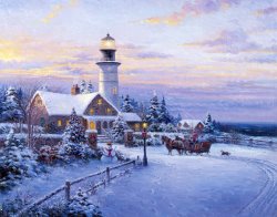 Ghambaro Winter Lighthouse