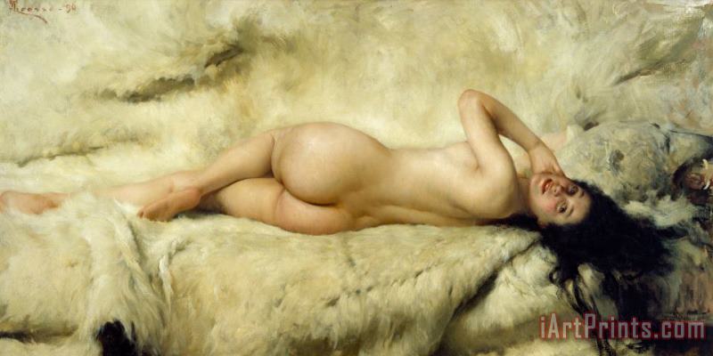 Giacomo Grosso Nude Art Print