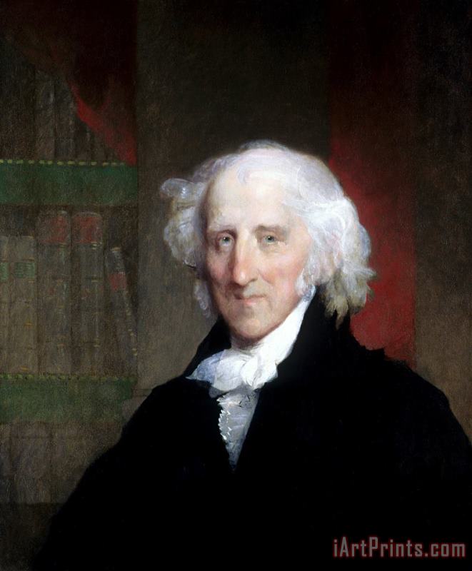 Gilbert Stuart Portrait of Reverend James Freeman Art Painting