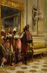 Gioacchino Pagliei The Finishing Touches painting