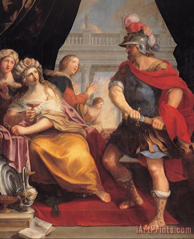 Giovanni Andrea Sirani Ulysses And Circe Art Painting