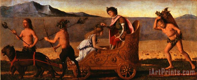 Giovanni Battista Cima da Conegliano Wedding of Bacchus And Ariadne Art Painting