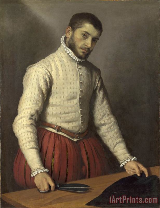 Giovanni Battista Moroni The Tailor ('il Tagliapanni') Art Print