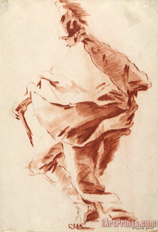 Giovanni Battista Tiepolo Roman Soldier Art Painting