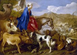 Giovanni Benedetto Castiglione  Journey of Rebecca