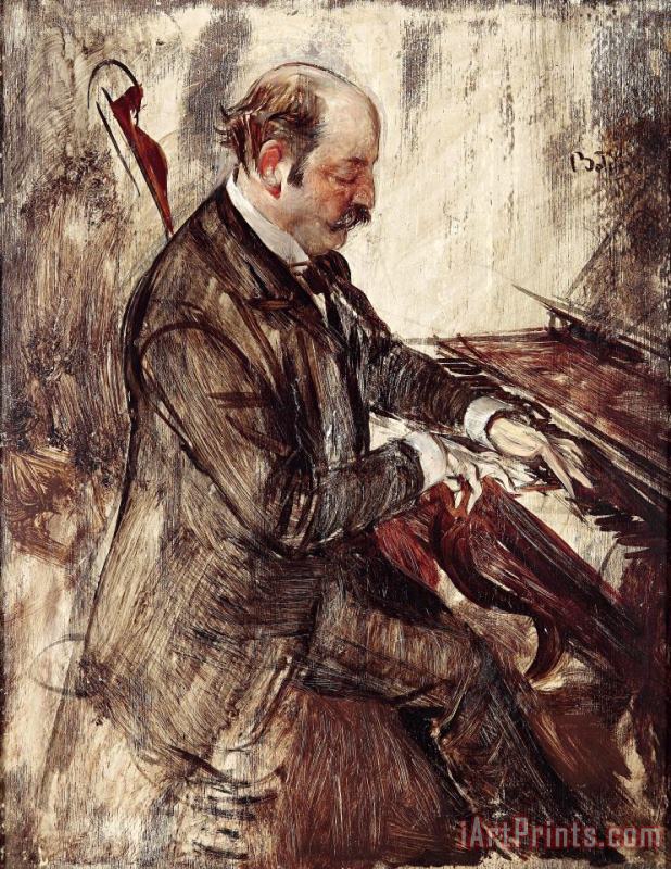 Giovanni Boldini Der Pianist Art Painting