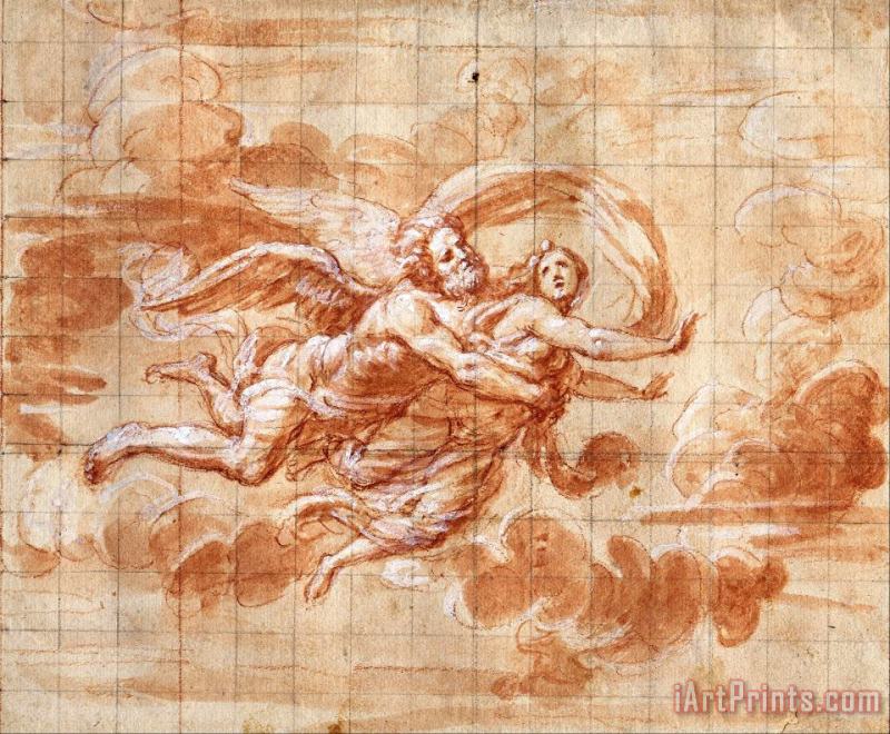 Giovanni Maria Morandi Boreas Abducting Orithyia 2 Art Painting