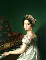 Gonzalez Velazquez, Zacarias Manuela Gonzalez Velazquez, Playing The Piano painting